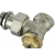 THERMOSTATIC VALVE M28, ANGLE , FEMALE THREAD WITH 2 SEALING O' RINGS