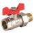 BALL VALVES FULL BORE WITH T BAR AND UNION CONNECTION