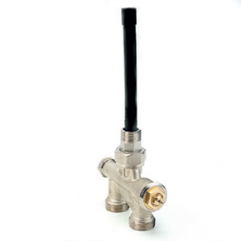 4 WAY VERTICAL THERMOSTATIC VALVE , ONE PIPE SYSTEM