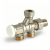 UNIVERSAL ORIENTABLE DISTRIBUTOR FOR 1 AND 2 PIPE SYSTEMS
