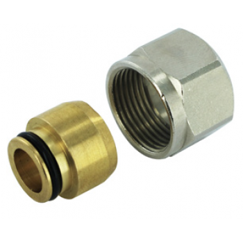 COMPRESSION FITTINGS NICKEL PLATED FOR COPPER PIPES