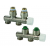 CENTRAL DISTRIBUTION  ORIENTABLE THERMOSTATIC VALVE FOR 2 PIPE SYSTEMS